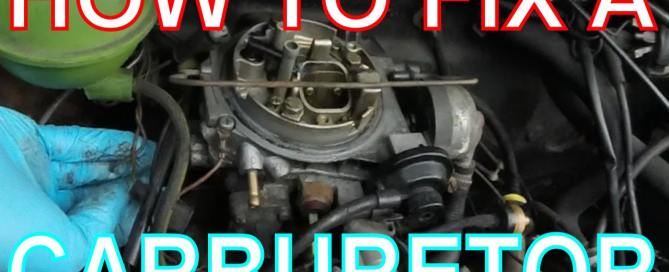 Engine Carburetor Maintenance and Restoration